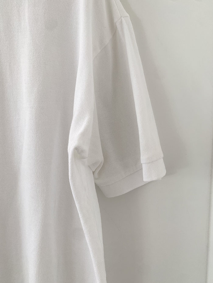 90's "Courreges" cotton Pique Knit 복제