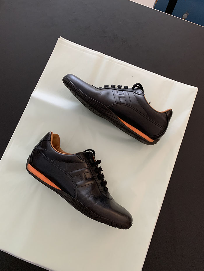 s "Hermes" Archive Leather Shoes (Rare color) 복제