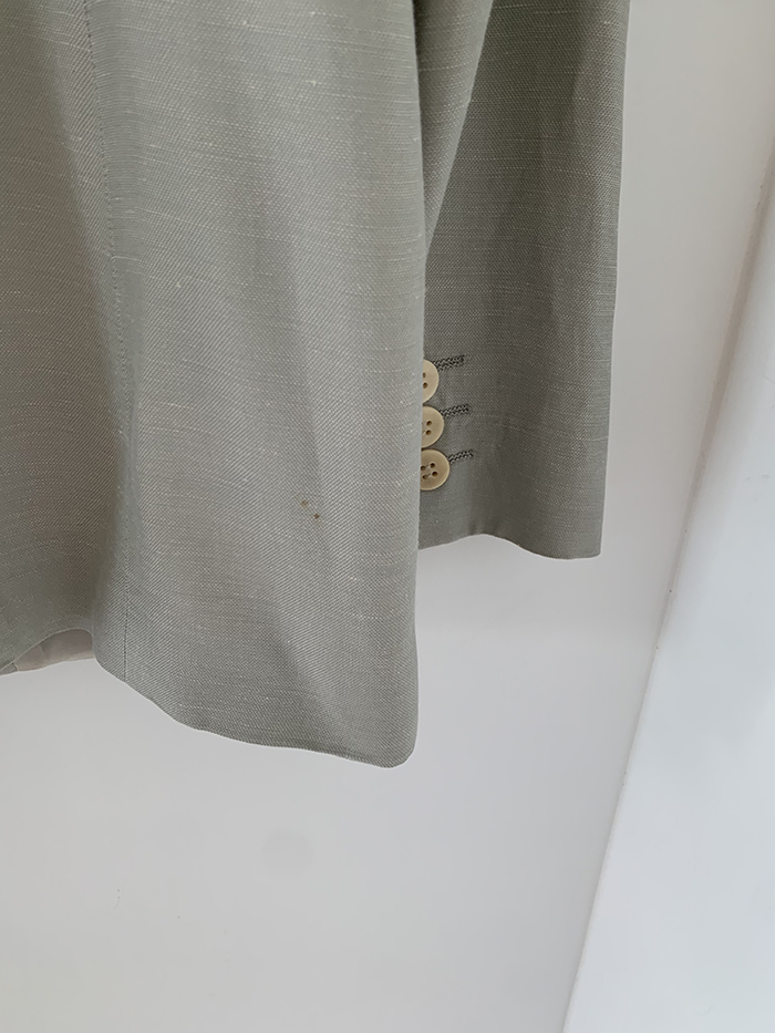 90's "Giorgio Armani" Three buttons wool x silk Jacket 복제