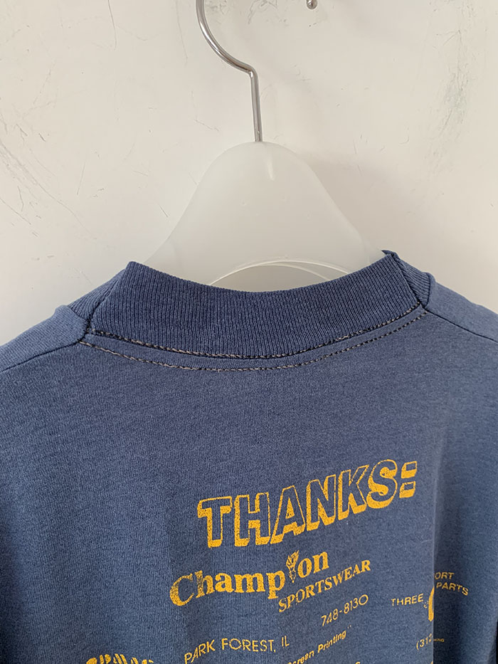 70's "TRI DELTA" USA T-shirt 복제