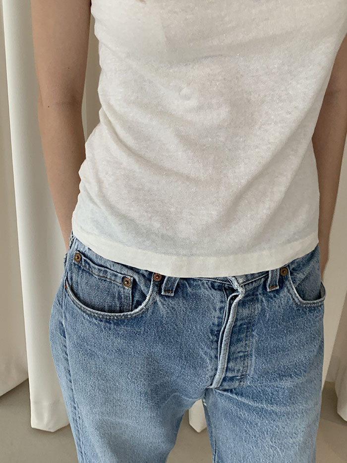 's "JIL SANDER" cotton Top 복제