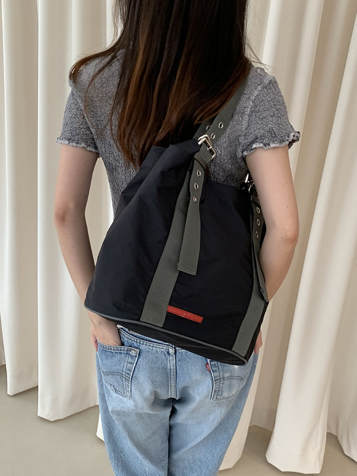 90's "PRADA Sport" Tote Bag (Rare Design)