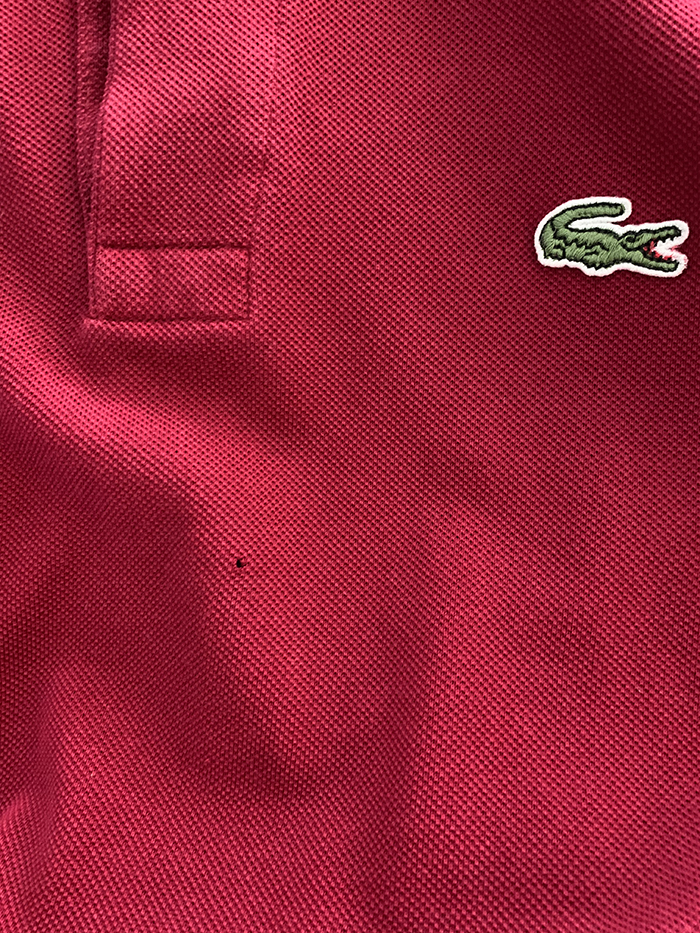 80's "Lacoste USA" Cotton Pique Shirt (rare piece) 복제