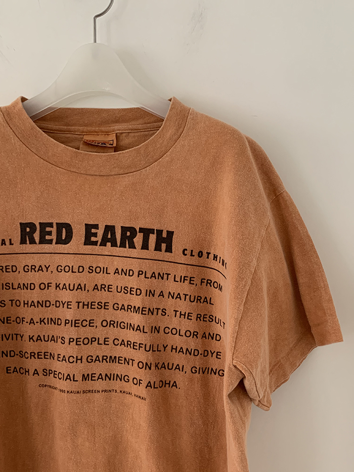 90's "RED EARTH Hawaii" USA T-shirt
