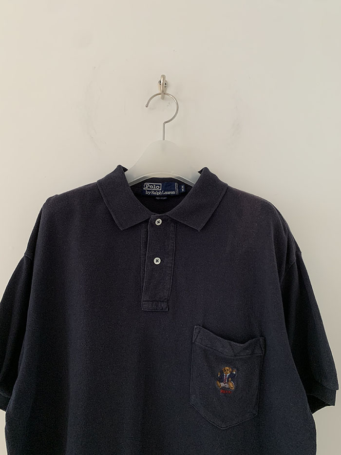 90's "Polo Ralph Lauren" Pique Shirt 복제 복제