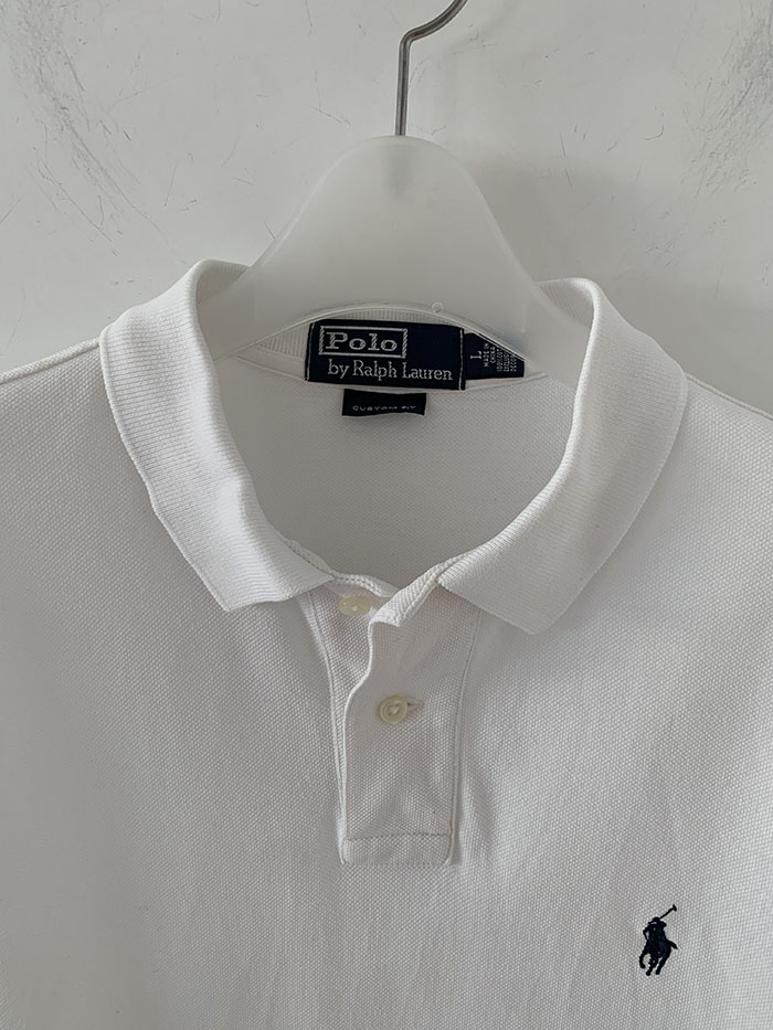 90's "Polo Ralph Lauren USA" Pique Shirt 복제 복제
