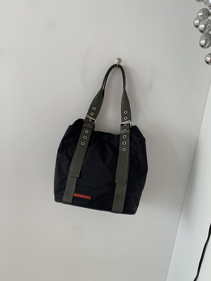 90's "PRADA Sport" Tote Bag (Rare Design)