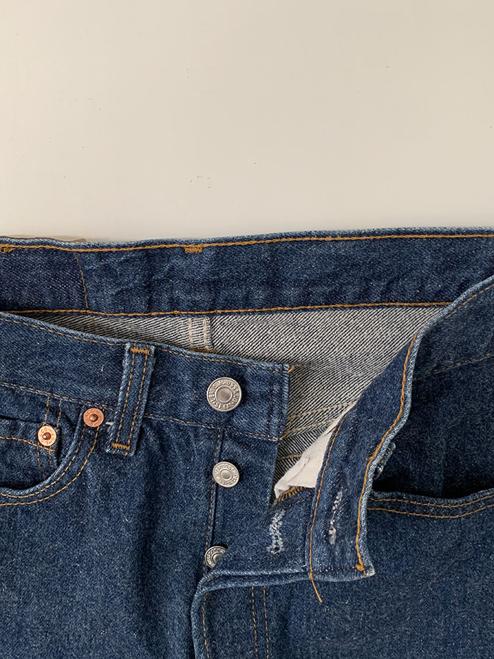 90's Levi's 501 - size 27-28 (classic straight fit) 복제
