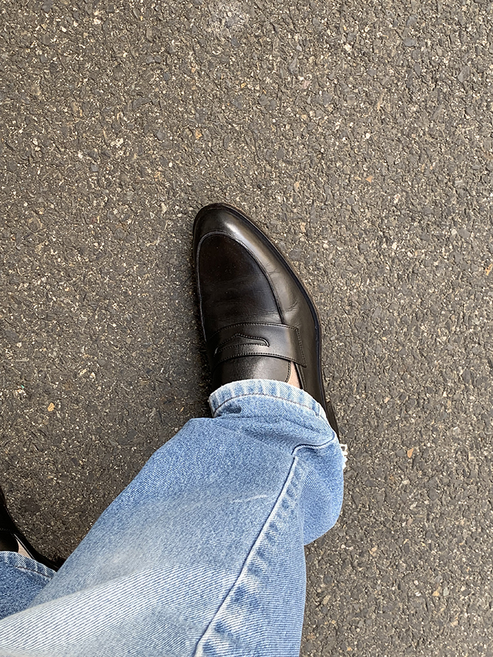 00s "Giorgio Armani" Loafer Shoes