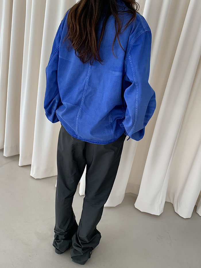00's "Polo Ralph Lauren" cotton x linen Military Coat 복제