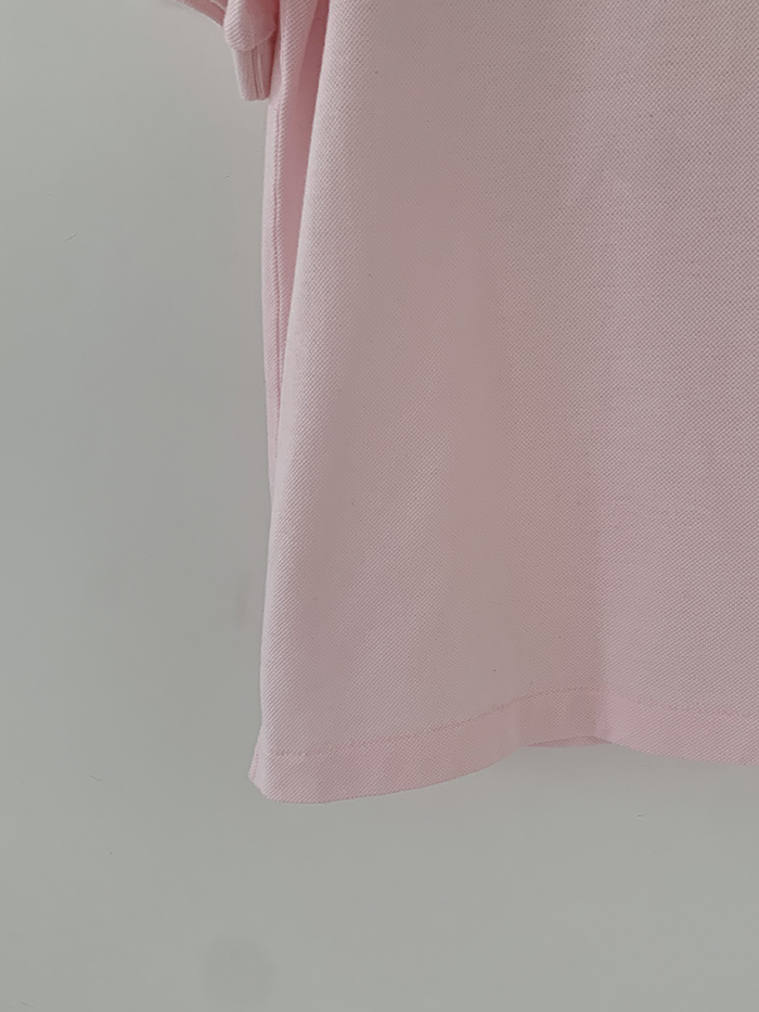 90's "Courreges" Cotton Pique Knit 복제 복제