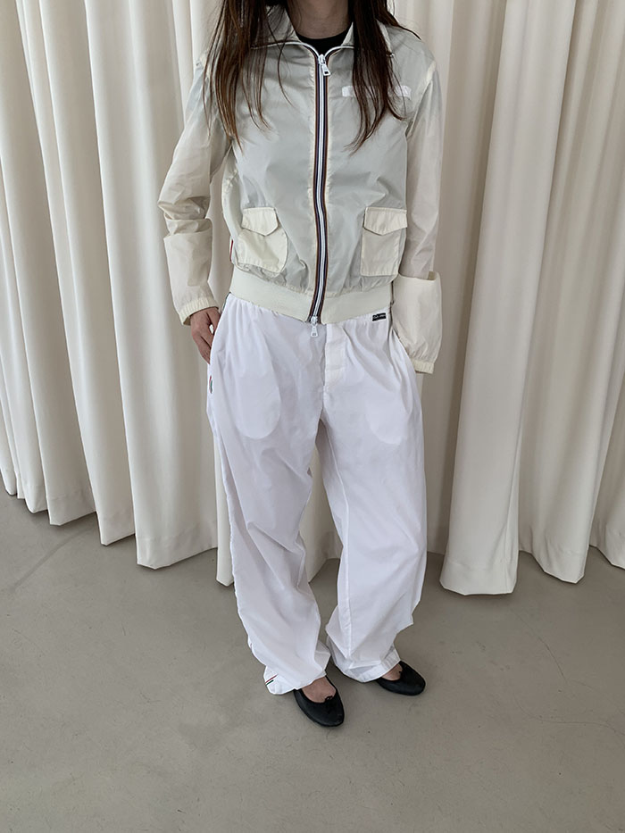 's "PRADA" nylon zip up Jacket