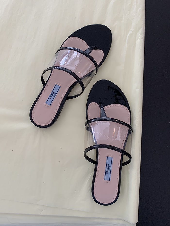 (Deadstock) 00's "PRADA Sport" Flip Flops Shoes 복제