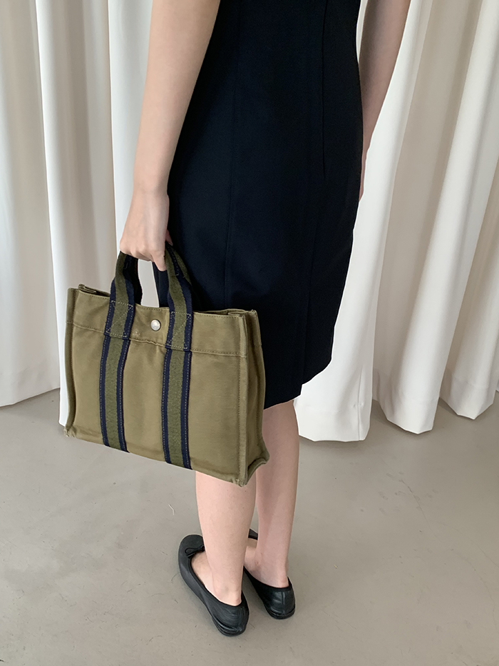 Vintage "Hermes" Fourre Tout Bag (Distressed) 상세 사진찍어서 올리기