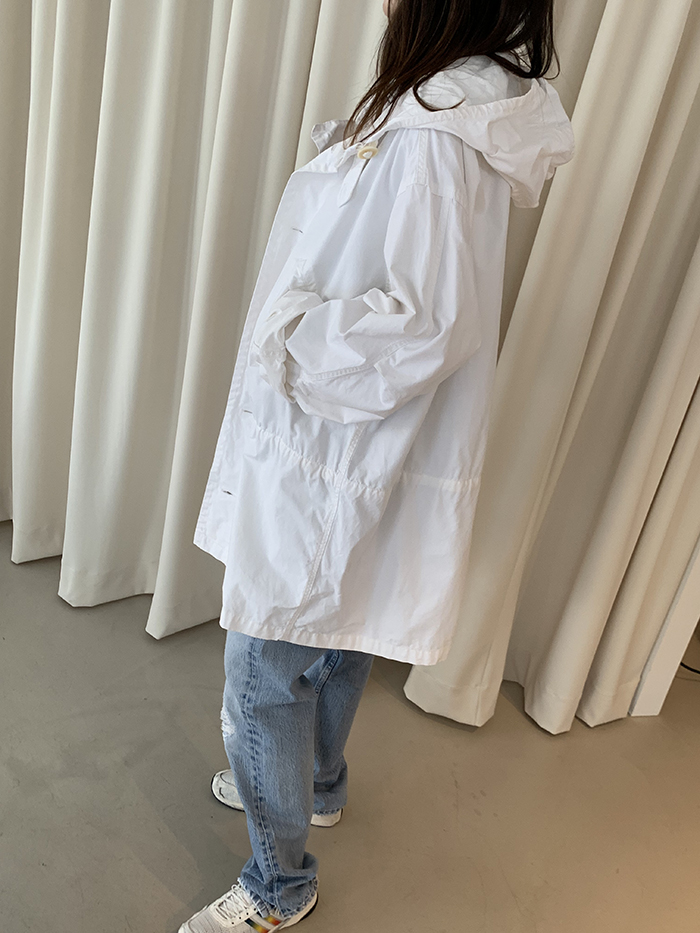 00's "Polo Ralph Lauren" ivory Mac Coat 복제