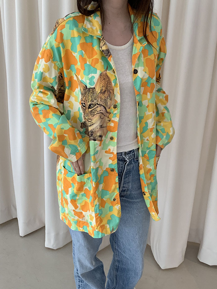 00's "Polo Ralph Lauren" cotton x linen Military Coat 복제