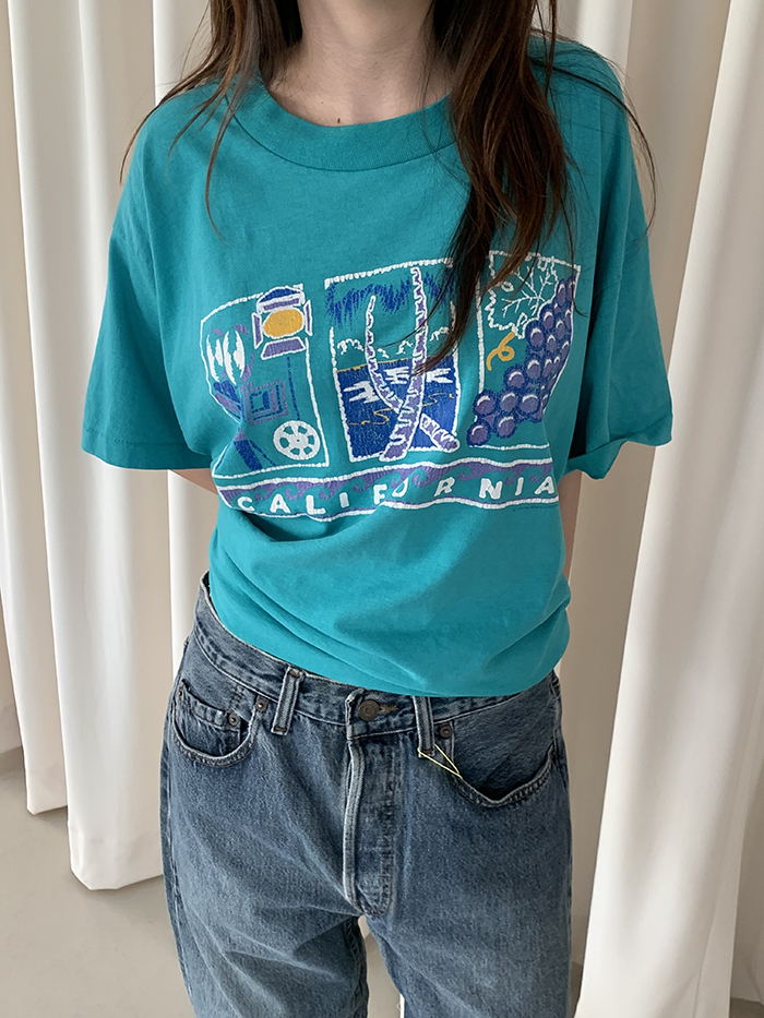 80's "California" USA 50/50 T-shirt