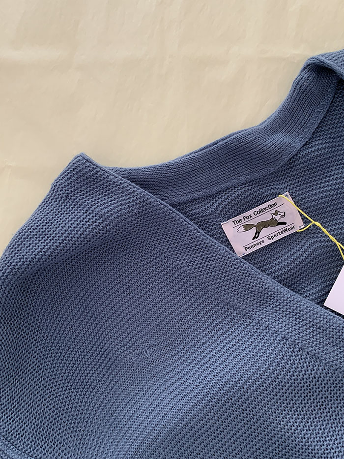 00's "Lacoste" cotton double Cardigan 복제