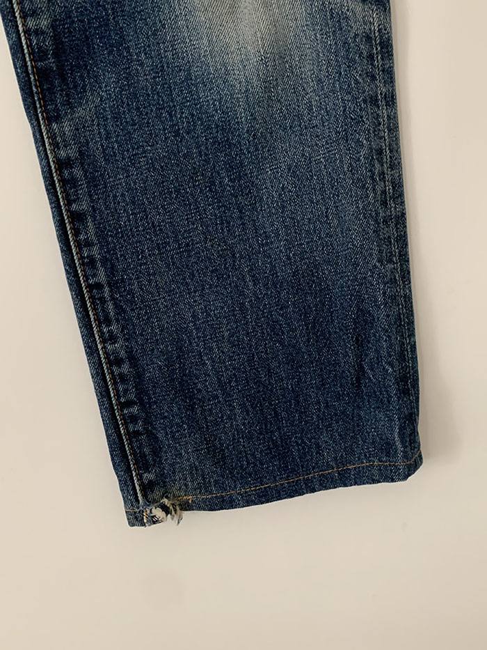 90's Levi's 502 - size 27-28 (Big E Selvage Red line) 복제