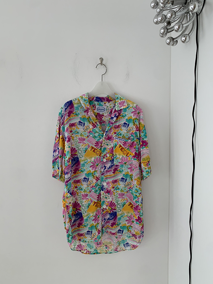 80's "Jams World" Hawaiian Shirts 복제