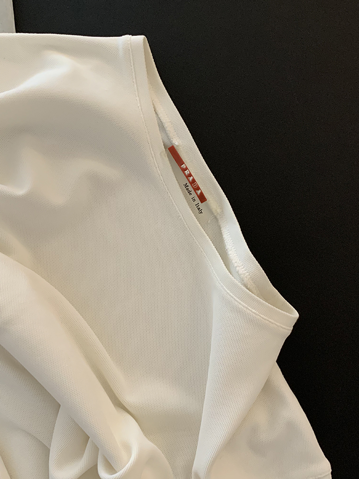90's "PRADA" Top 판완 복제