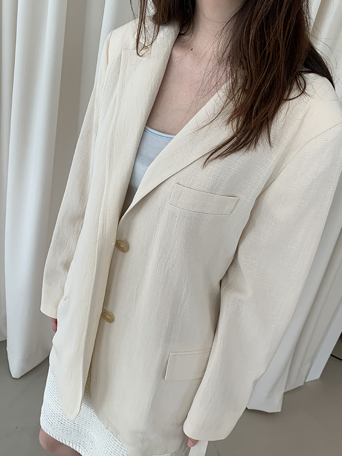 90's "JIL SANDER" silk Summer Jacket