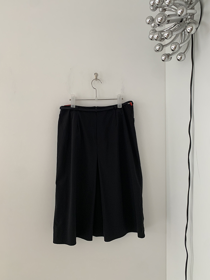00's "PRADA" linen Skirt 복제