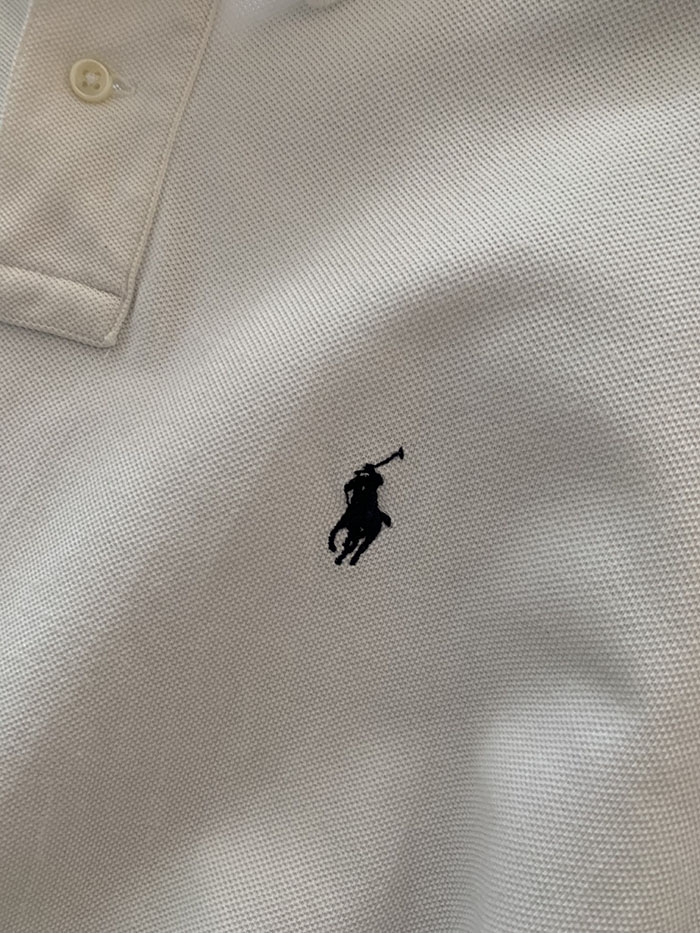 90's "Polo Ralph Lauren USA" Pique Shirt 복제 복제