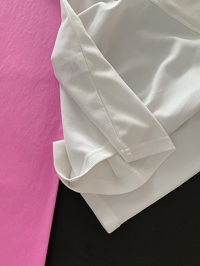 90's "Courreges" Cotton zip-up Top 복제