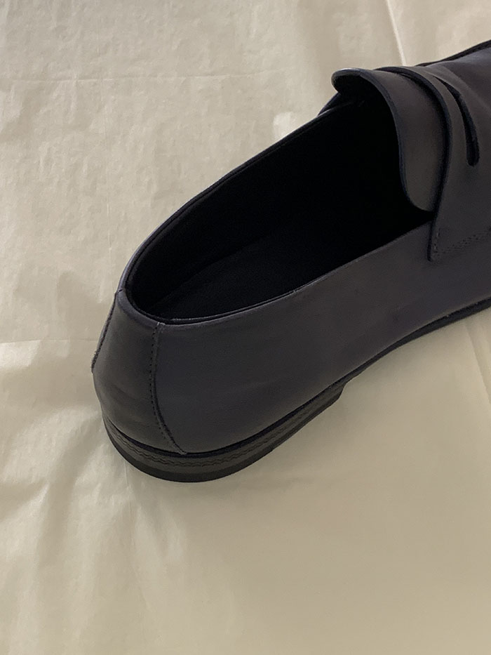"Giorgio Armani" Calf Leather Loafer Shoes