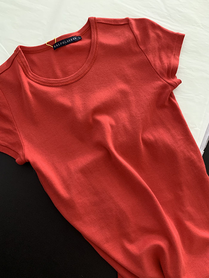 00’s “Polo Ralph Lauren” cotton T-shirt