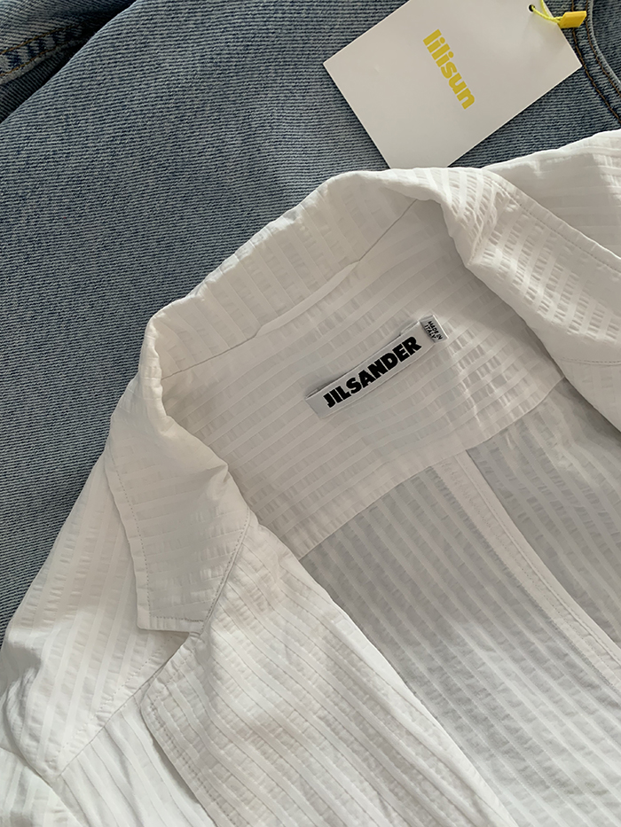 90's "JIL SANDER" silk Summer Jacket 복제
