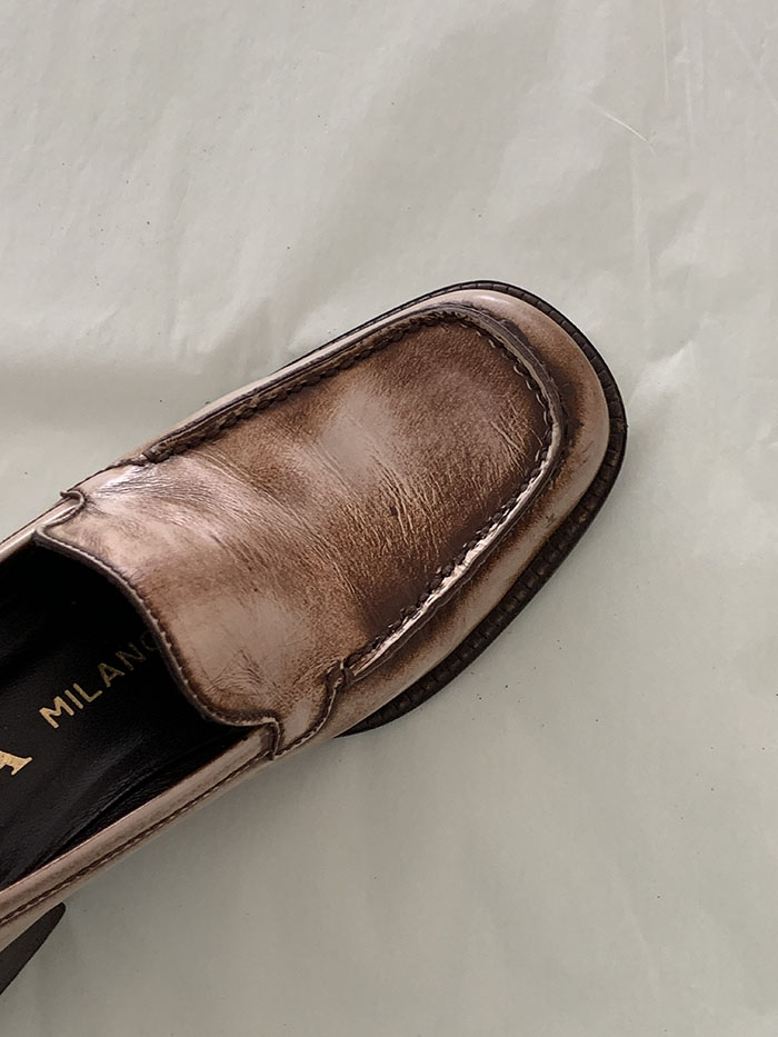 (Deadstock) 00's "PRADA" Flat Shoes