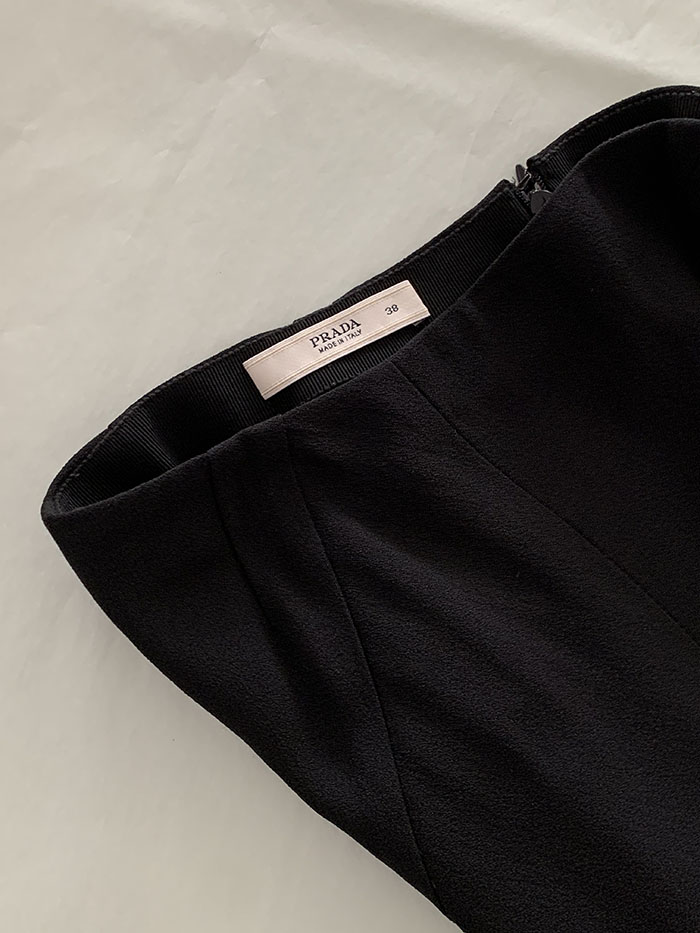 00's "PRADA" pleats Skirt 복제