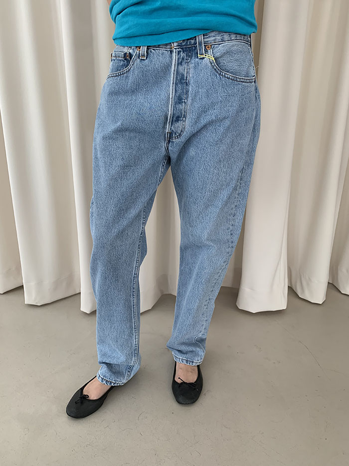 90's Levi's 501 - size 27-28 (classic straight fit) 복제