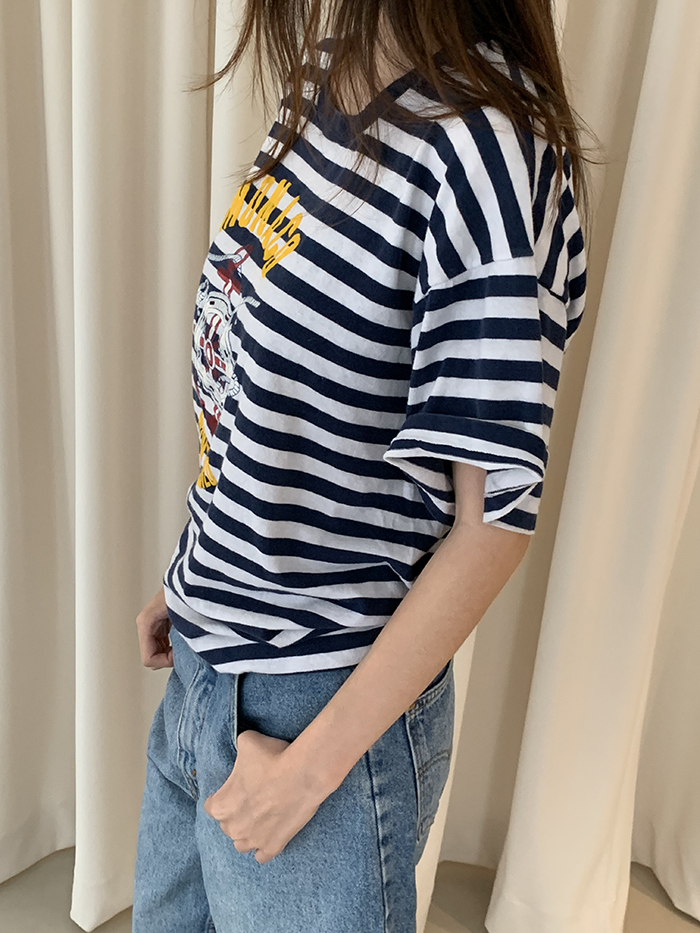 90's "Los Angeles" USA cotton T-shirt 복제 복제