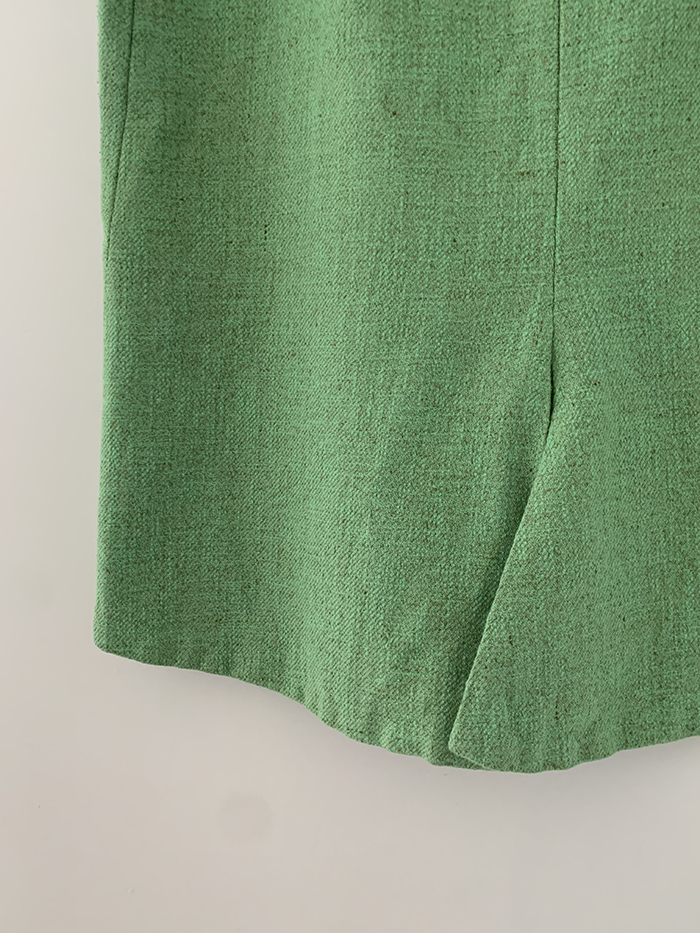 00's "JIL SANDER" wool check Skirt 복제