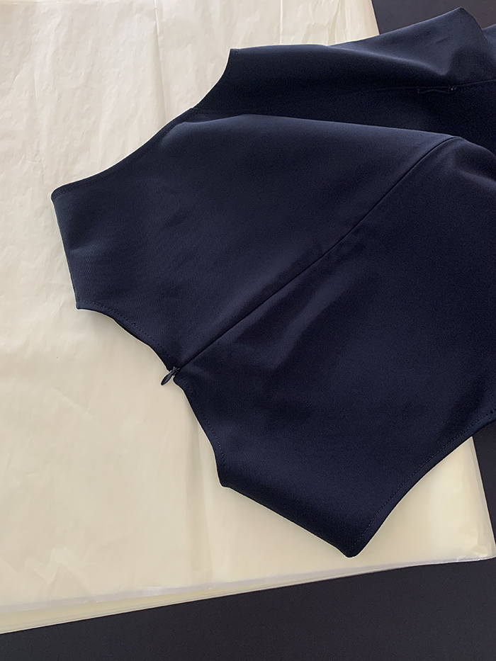 00's "PRADA" black Dress