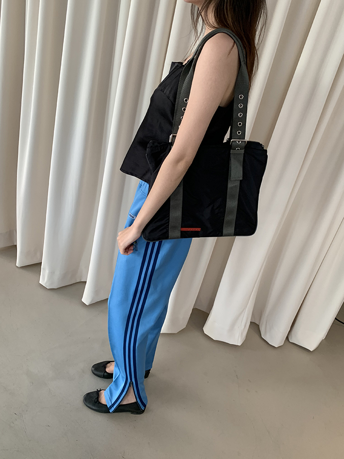80's "ADIDAS W.Germany" polyester Pants
