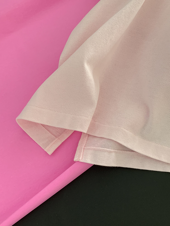 90's "Courreges" Cotton Pique Knit 복제 복제