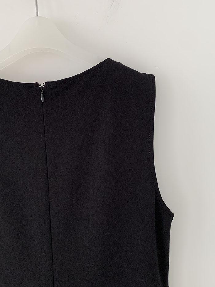 00's "Armani Collezioni" black Dress 복제