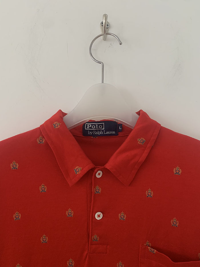 90's "Polo Ralph Lauren USA" Pique Shirt 복제