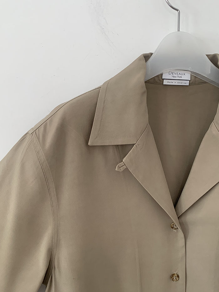 "Deveaux New York" Cotton Blouse 복제 복제
