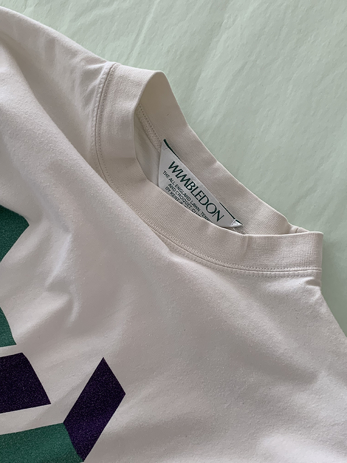 80's "Wimbledon" England T-shirt