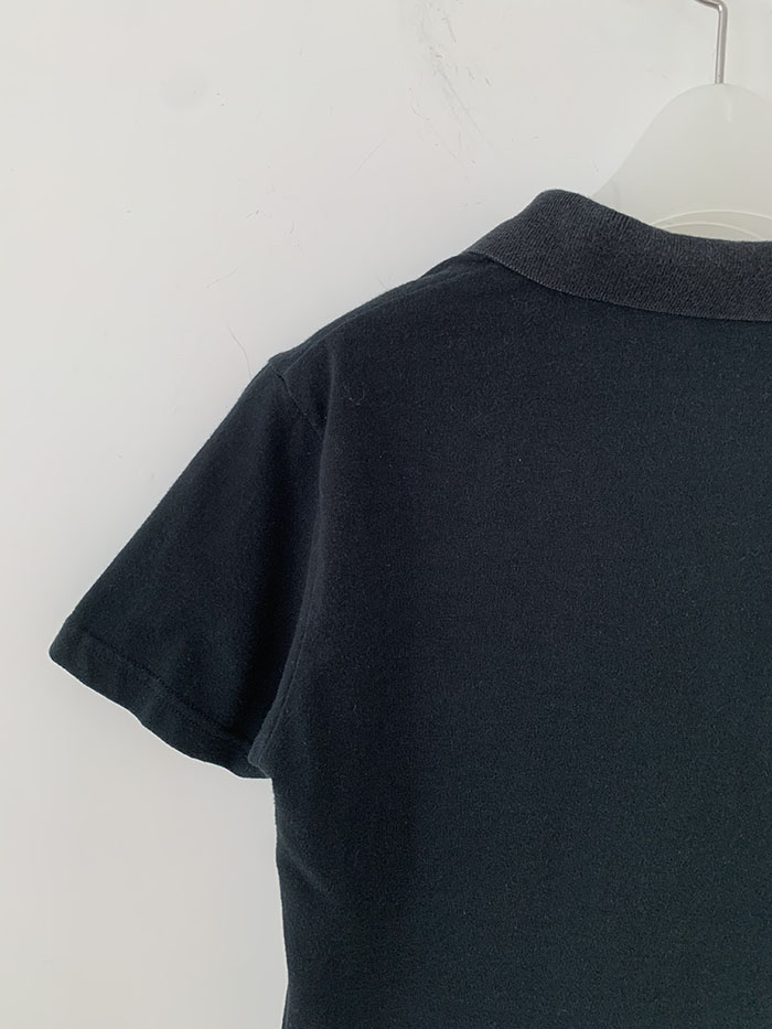 90's "Courreges" cotton Pique Knit 복제
