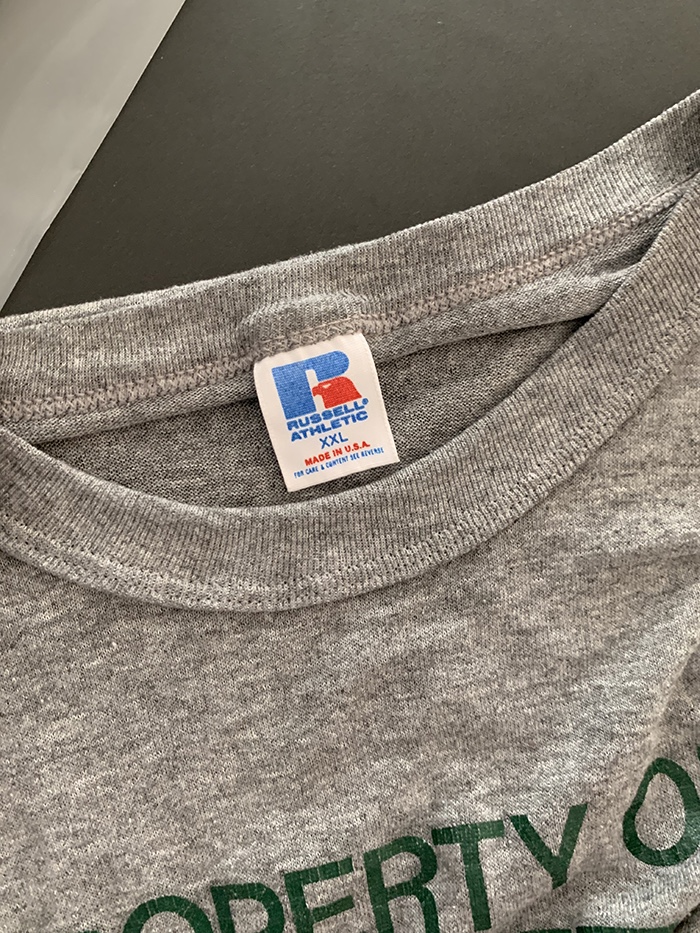 80's "FOOTBALL" USA cotton T-shirt