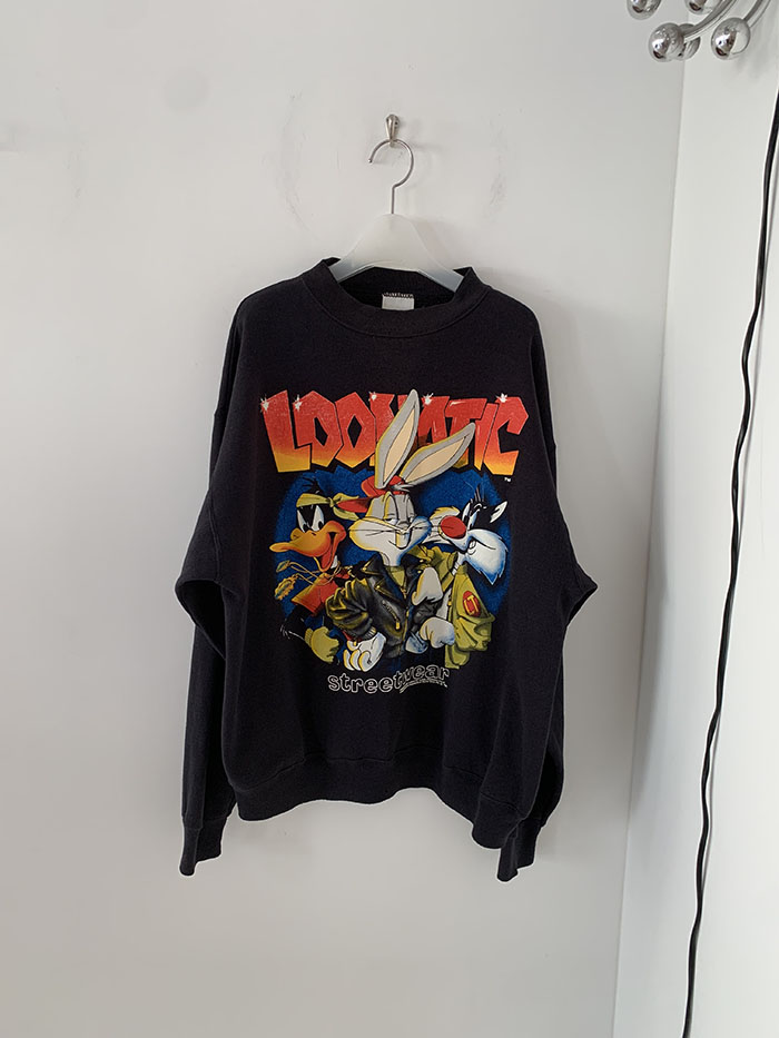 90's "Captain Santa" Sweatshirt 복제