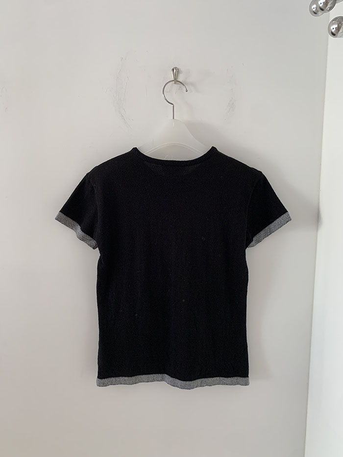 90-00's "Agnes B" Cotton sleeveless Vest 복제