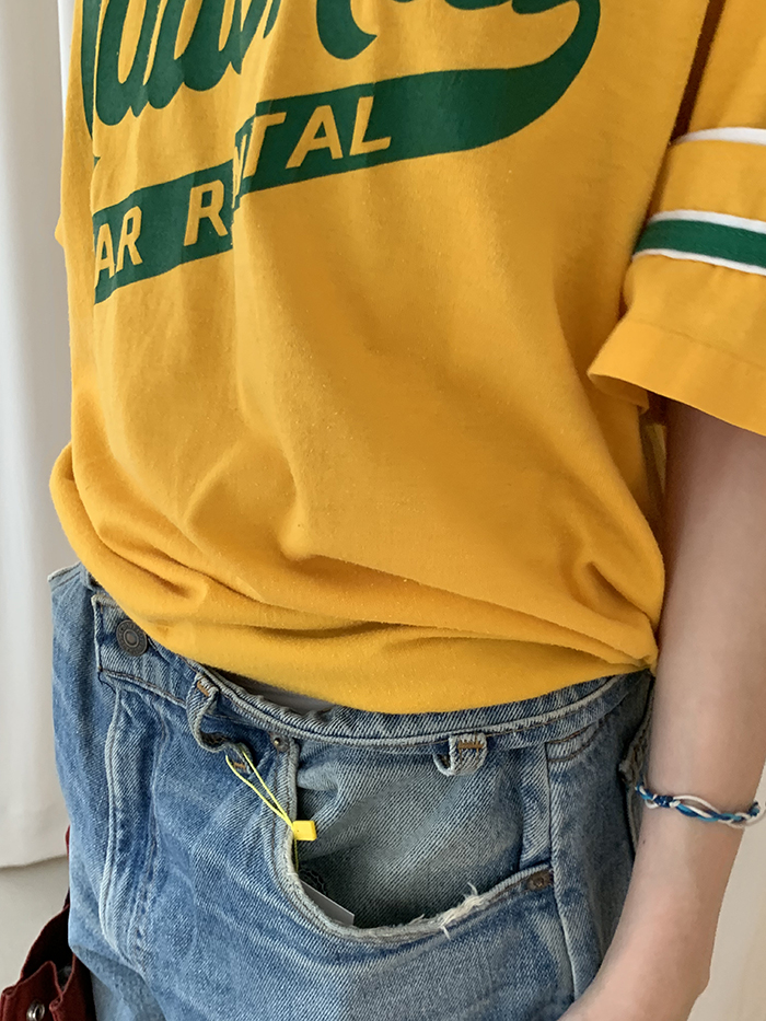 80's "CAR RENTAL" USA 50/50 T-shirt