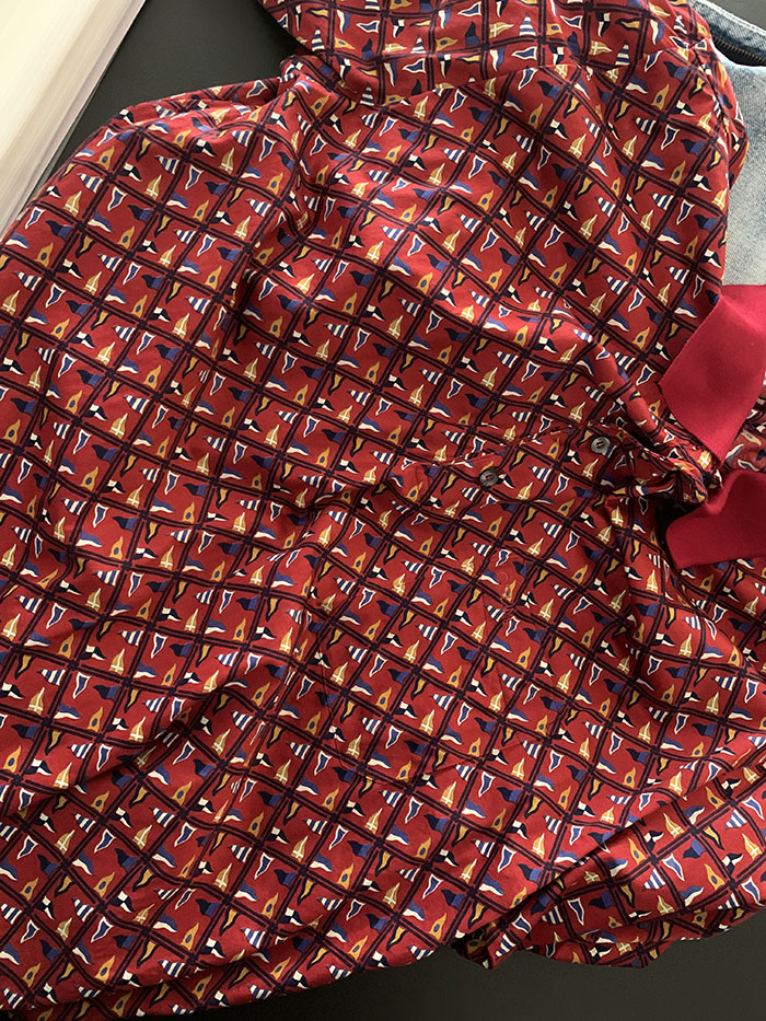 (Deadstock) 00's Celine silk Shirt 복제